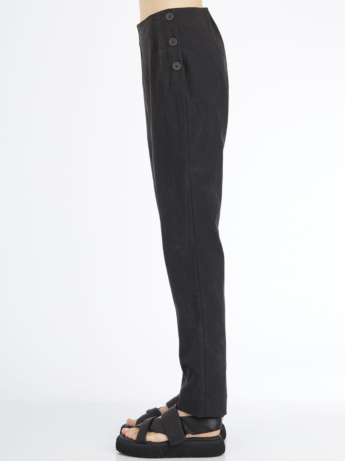 STUDIO B3 Essential Straight Leg Trousers - Size S-M