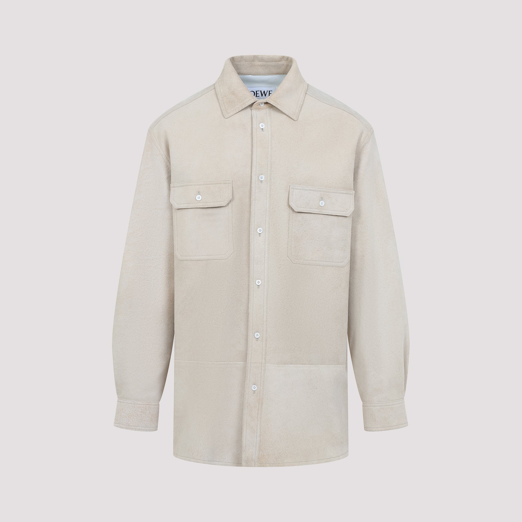 LOEWE Sophisticated Lamb Leather Shirt for Men