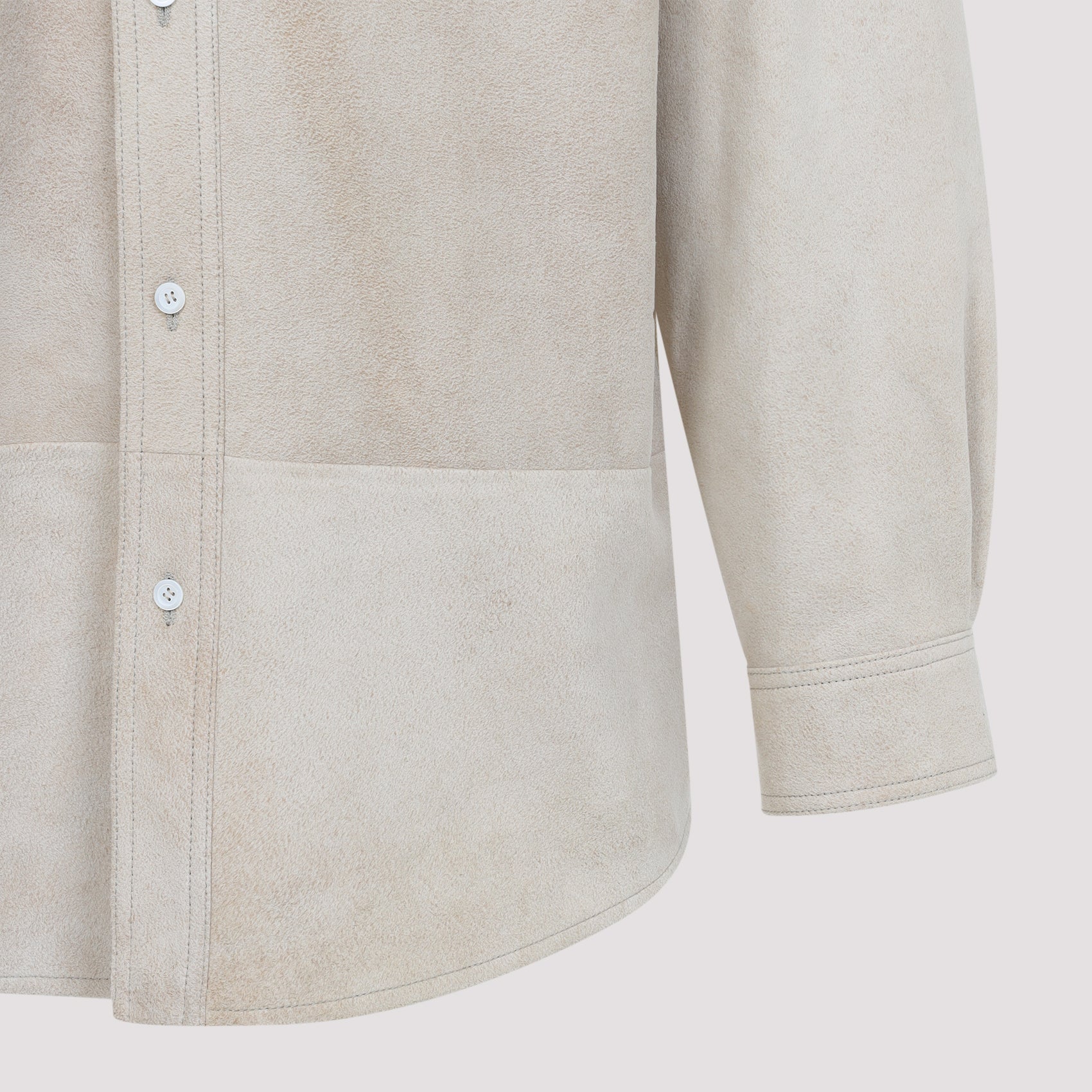 LOEWE Sophisticated Lamb Leather Shirt for Men