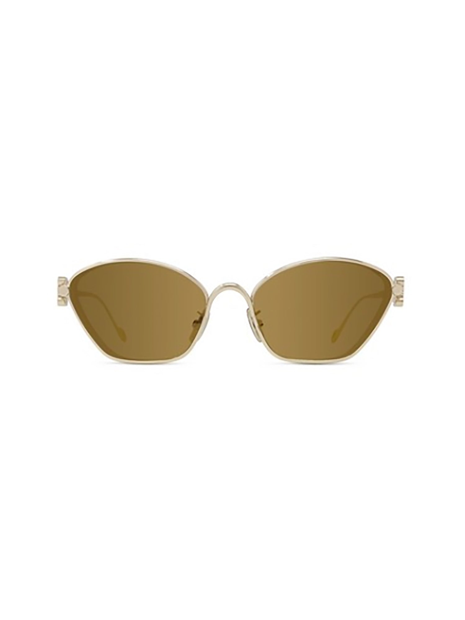 LOEWE Chic Metallic Sunglasses with 140 mm Temple Size