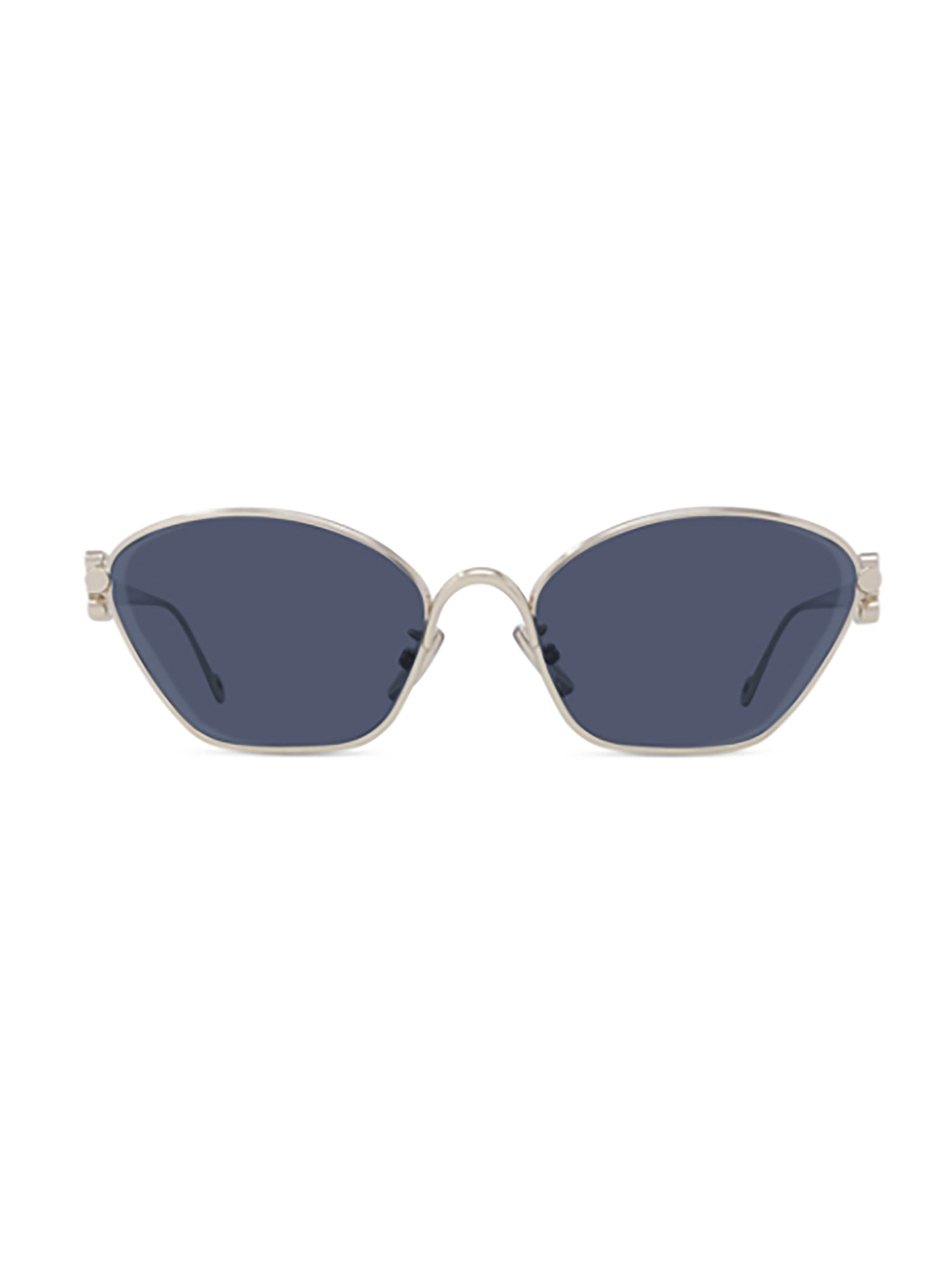 LOEWE Stylish Metallic Sunglasses with International Fit - 140mm Temple Size