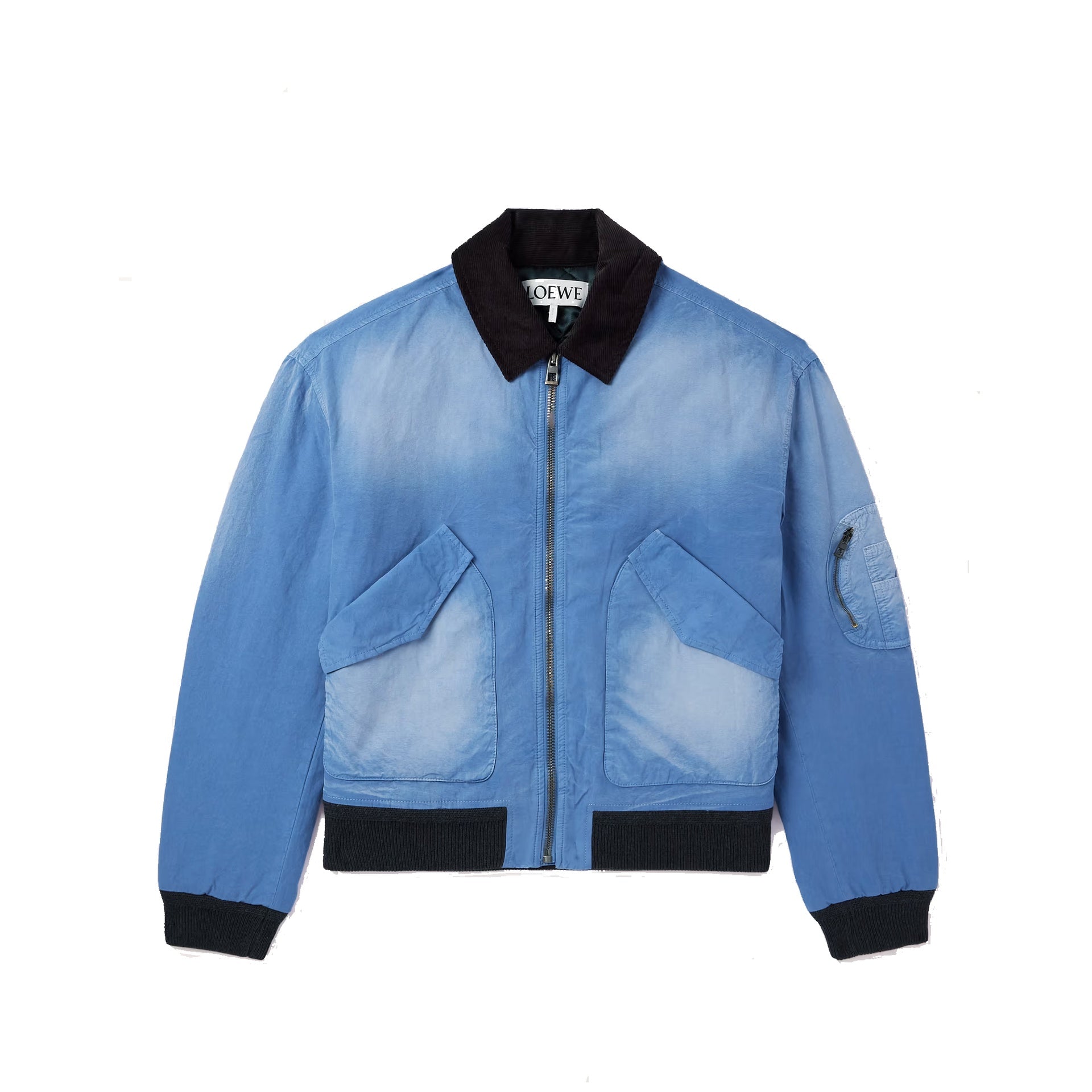 LOEWE Padded Cotton Bomber Jacket