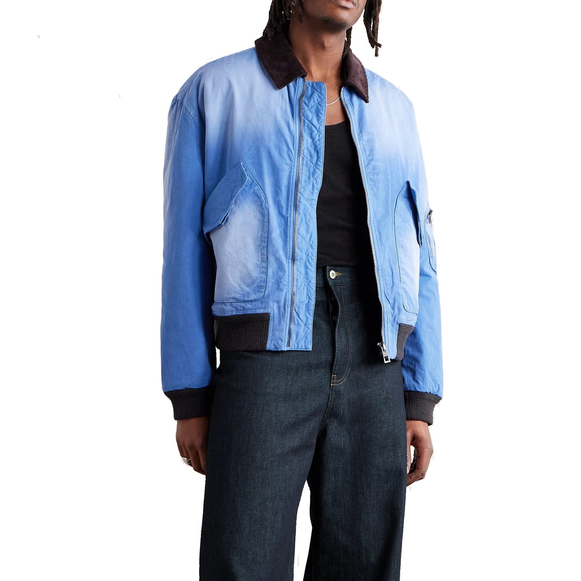 LOEWE Padded Cotton Bomber Jacket