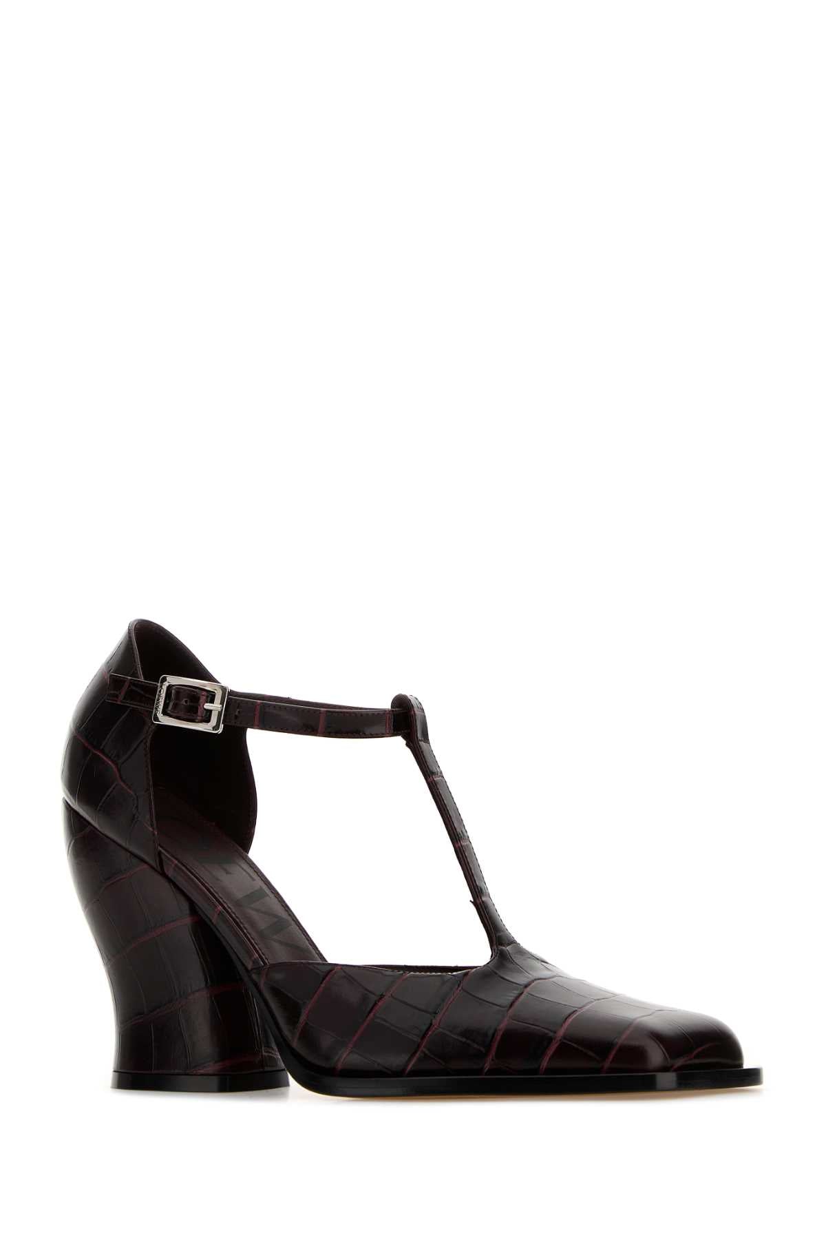 LOEWE Elegant T-Bar Pumps 90