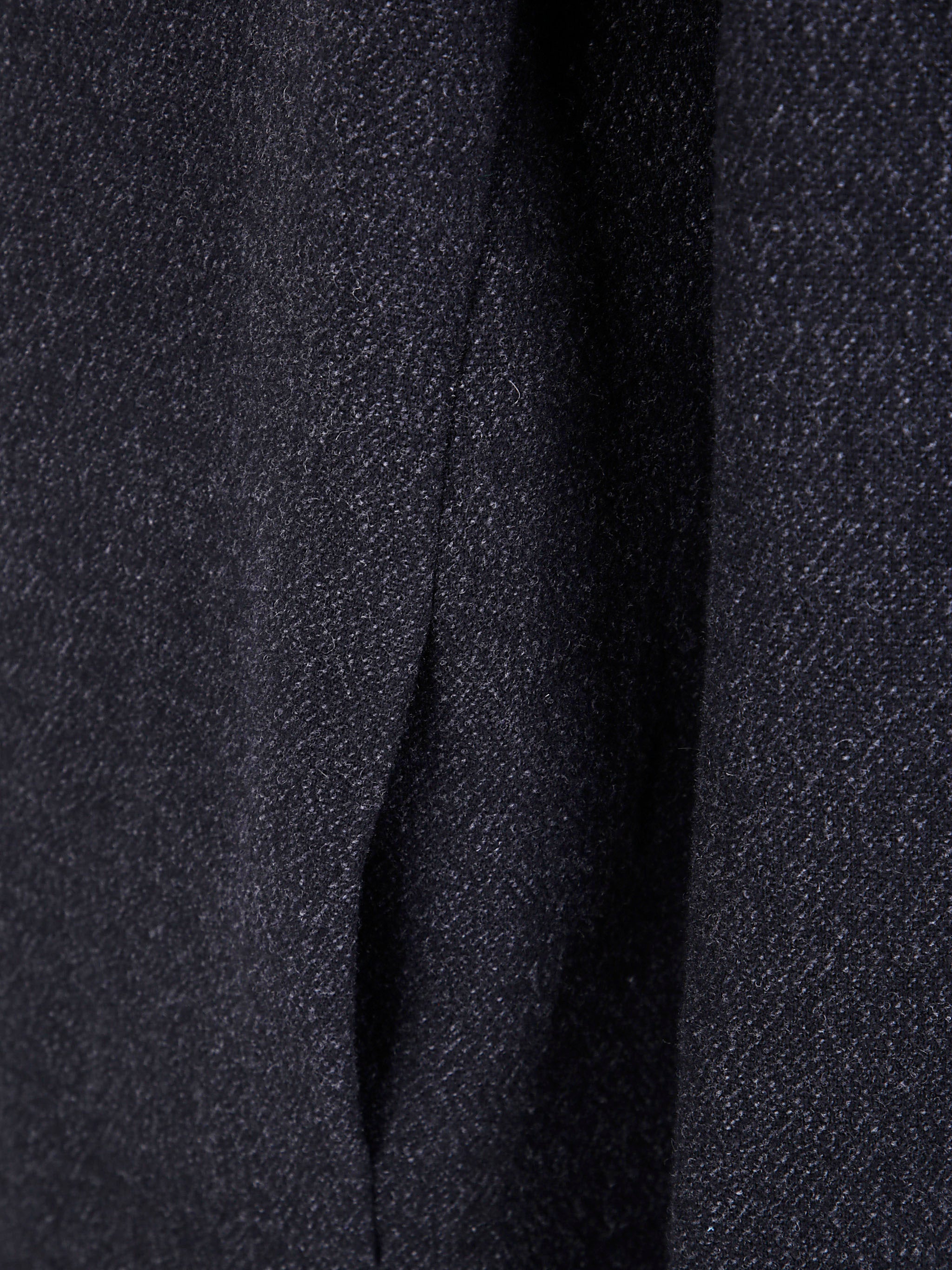 ISAAC SELLAM Men's Long Blazer Leather Jacket