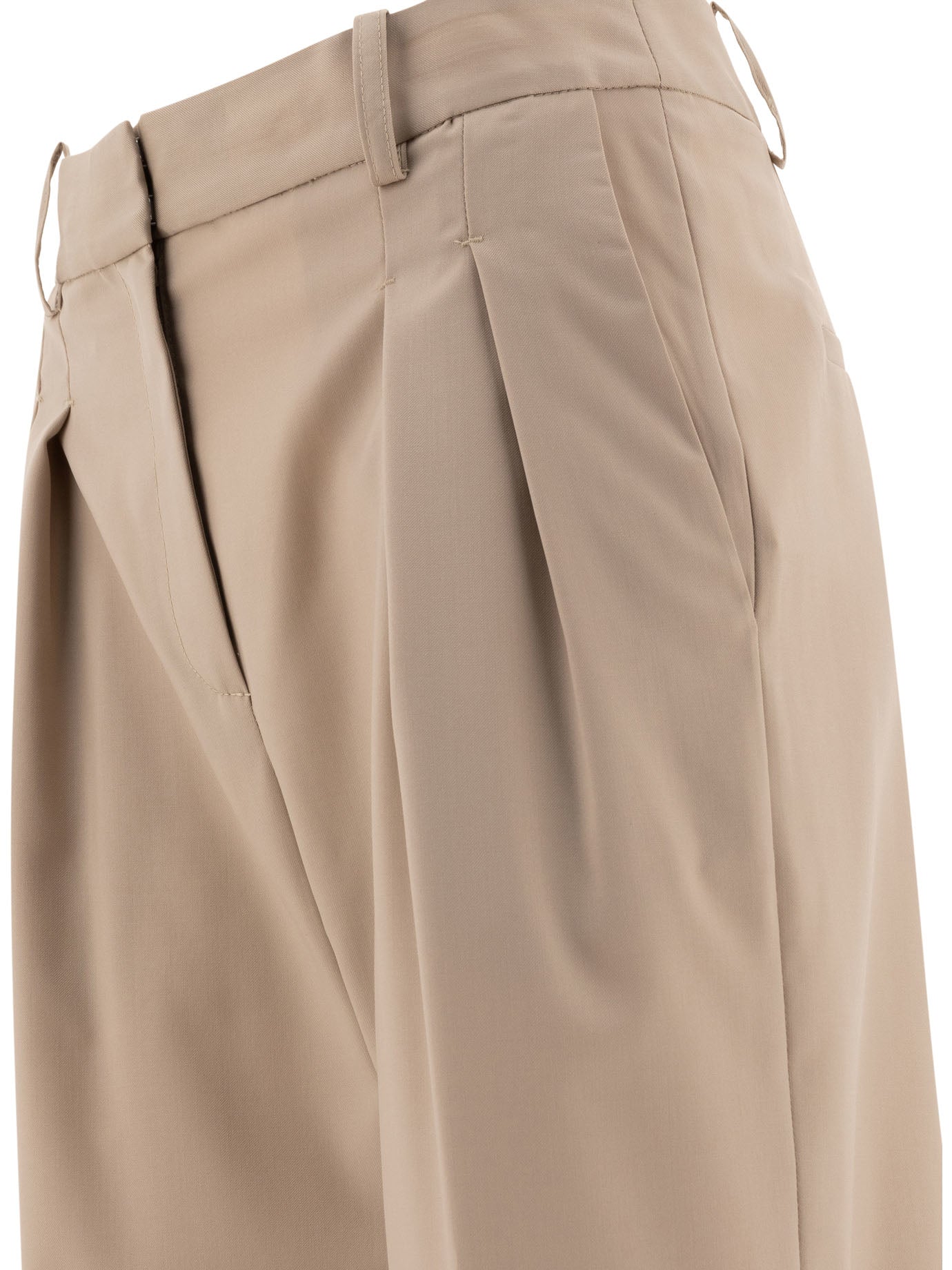 LOULOU STUDIO Wide Leg Trousers for Women - Regular Fit