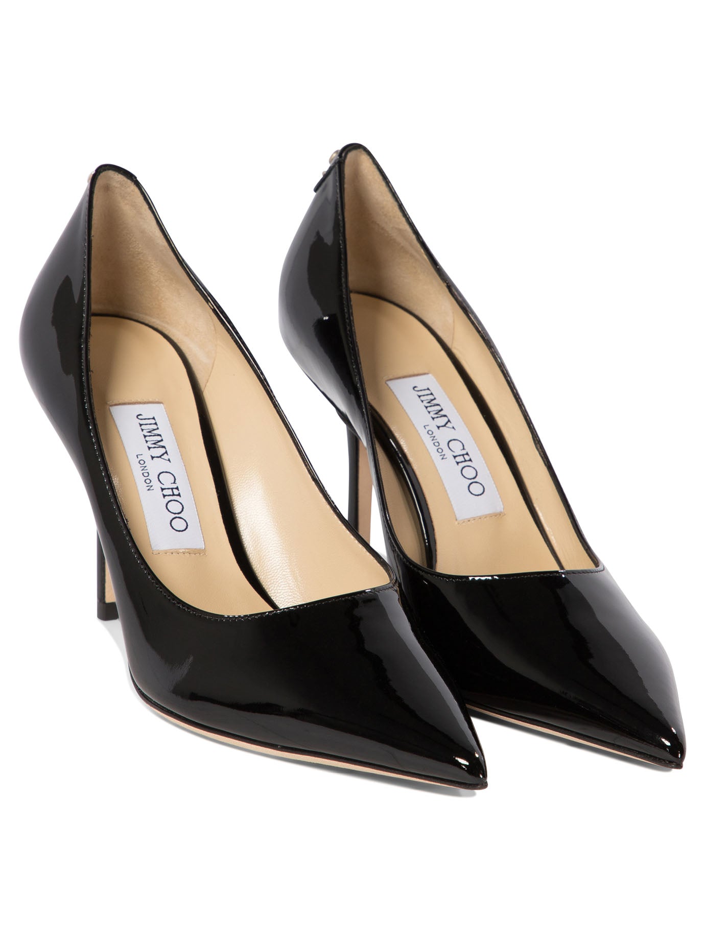JIMMY CHOO Elegant 100% Leather Heeled Pumps for Women