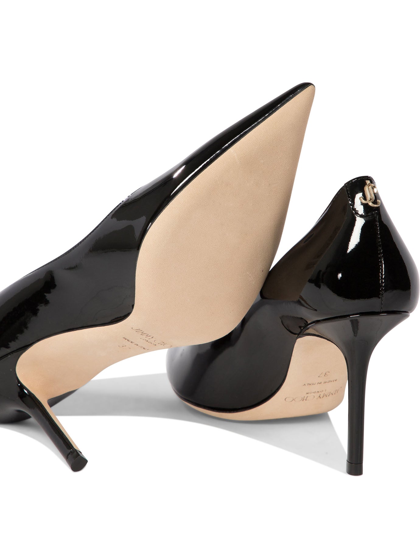 JIMMY CHOO Elegant 100% Leather Heeled Pumps for Women