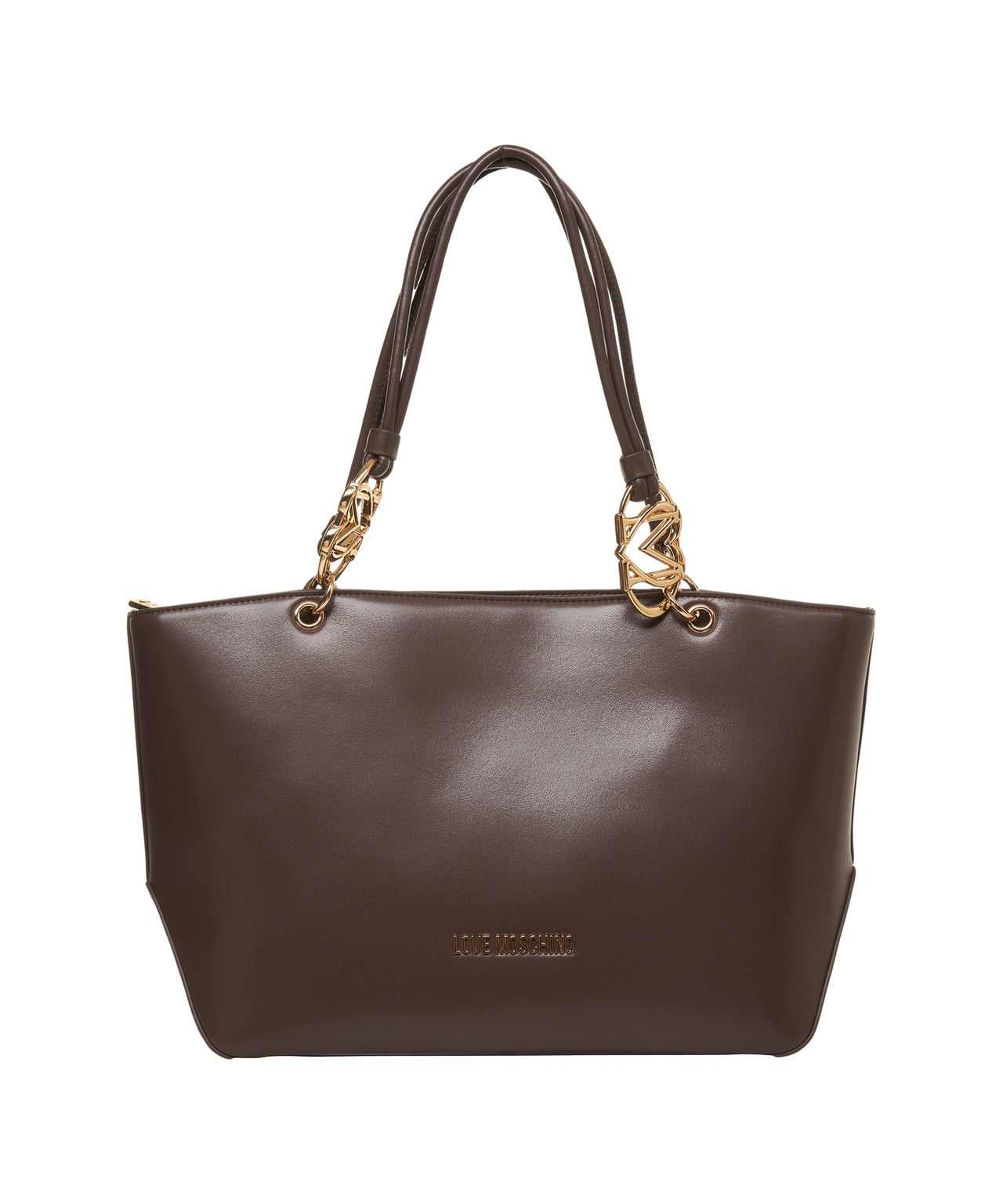 LOVE MOSCHINO Chic Handbag with Chain Detail - Spacious Design (40 x 30 x 16 cm)