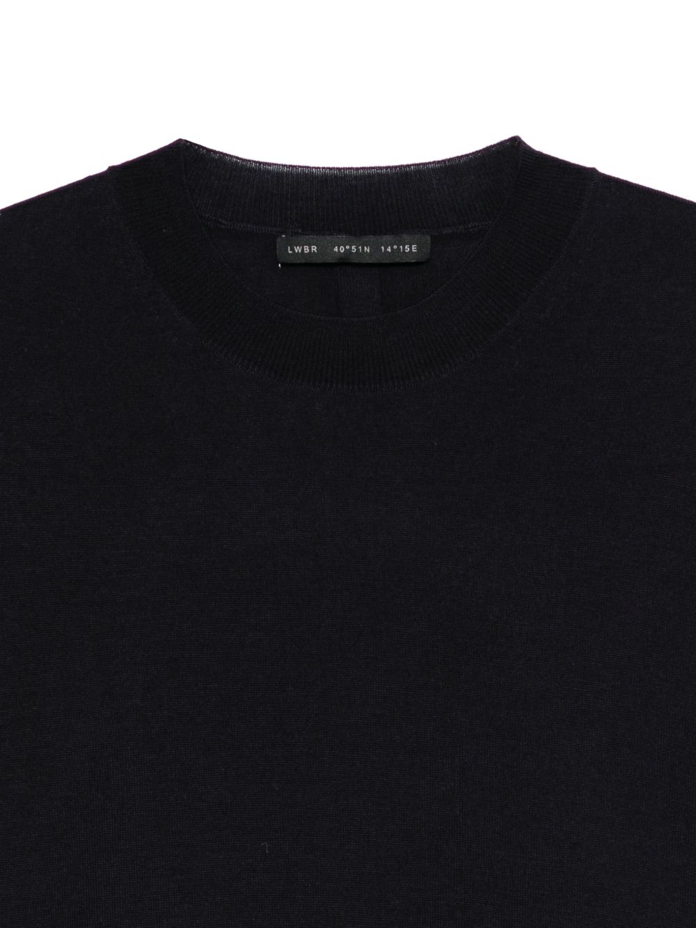 LOW BRAND Men's Mini Crewneck Sweater