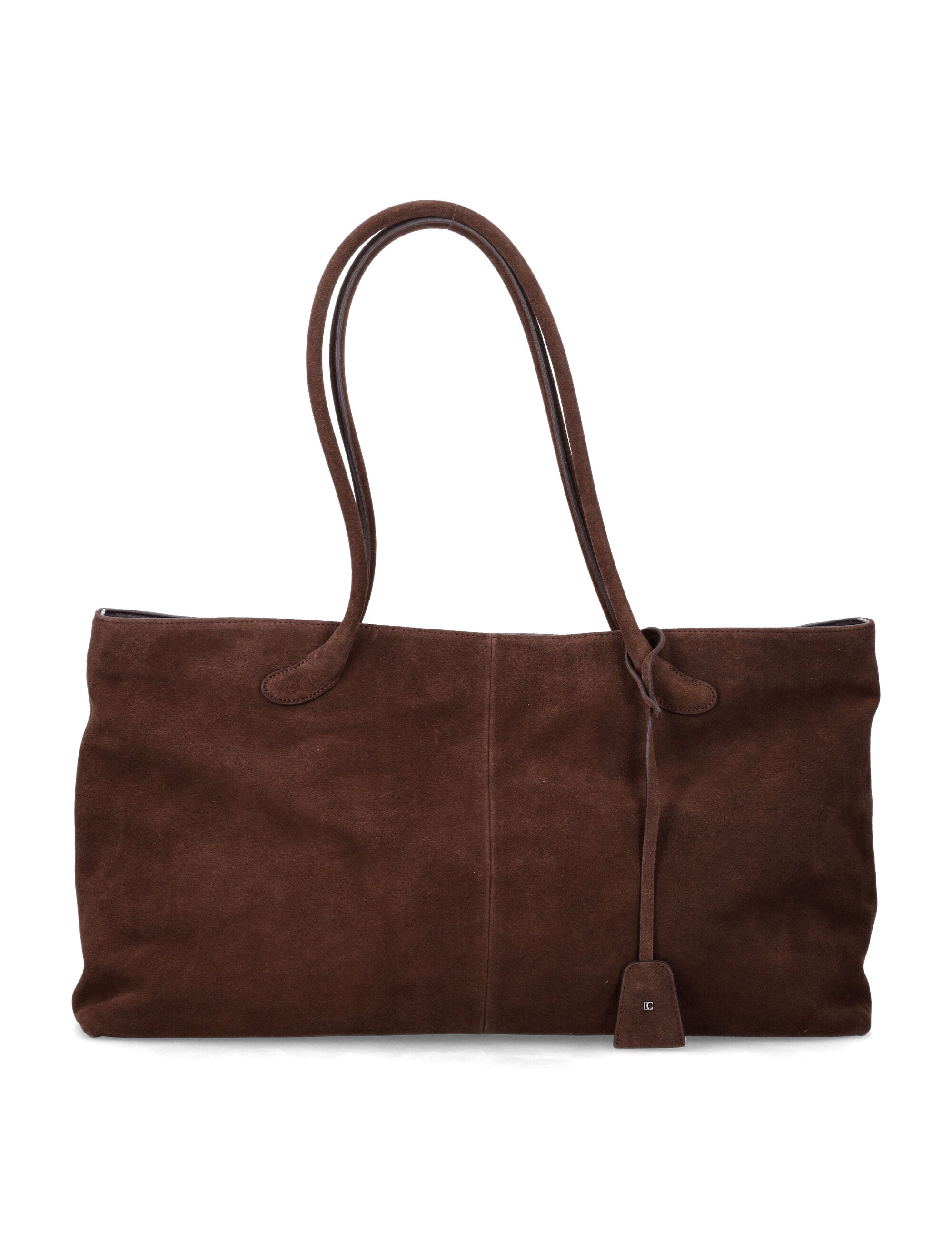 LOW CLASSIC Chic Suede Haricot Handbag Tote - 27x53x12 cm