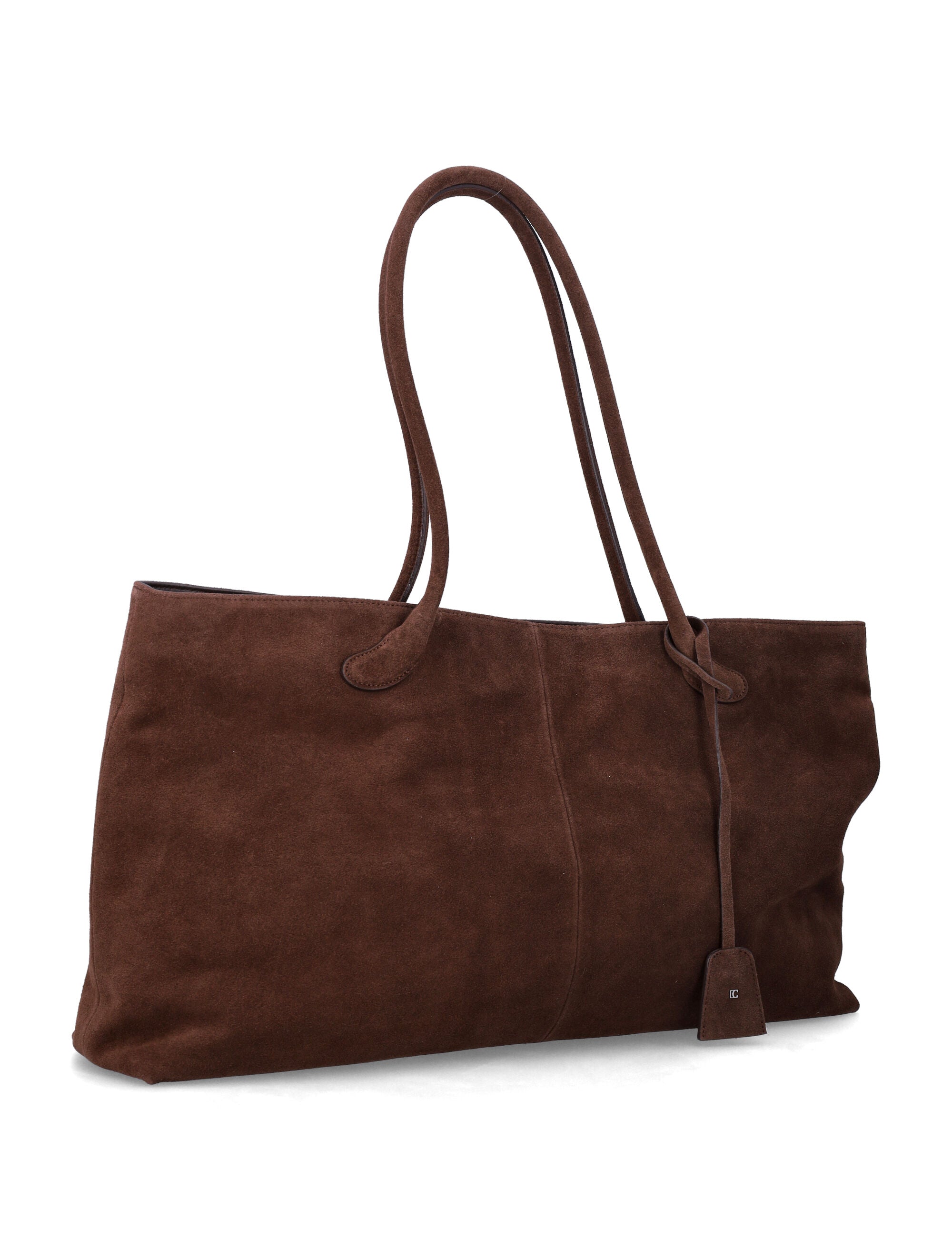 LOW CLASSIC Chic Suede Haricot Handbag Tote - 27x53x12 cm