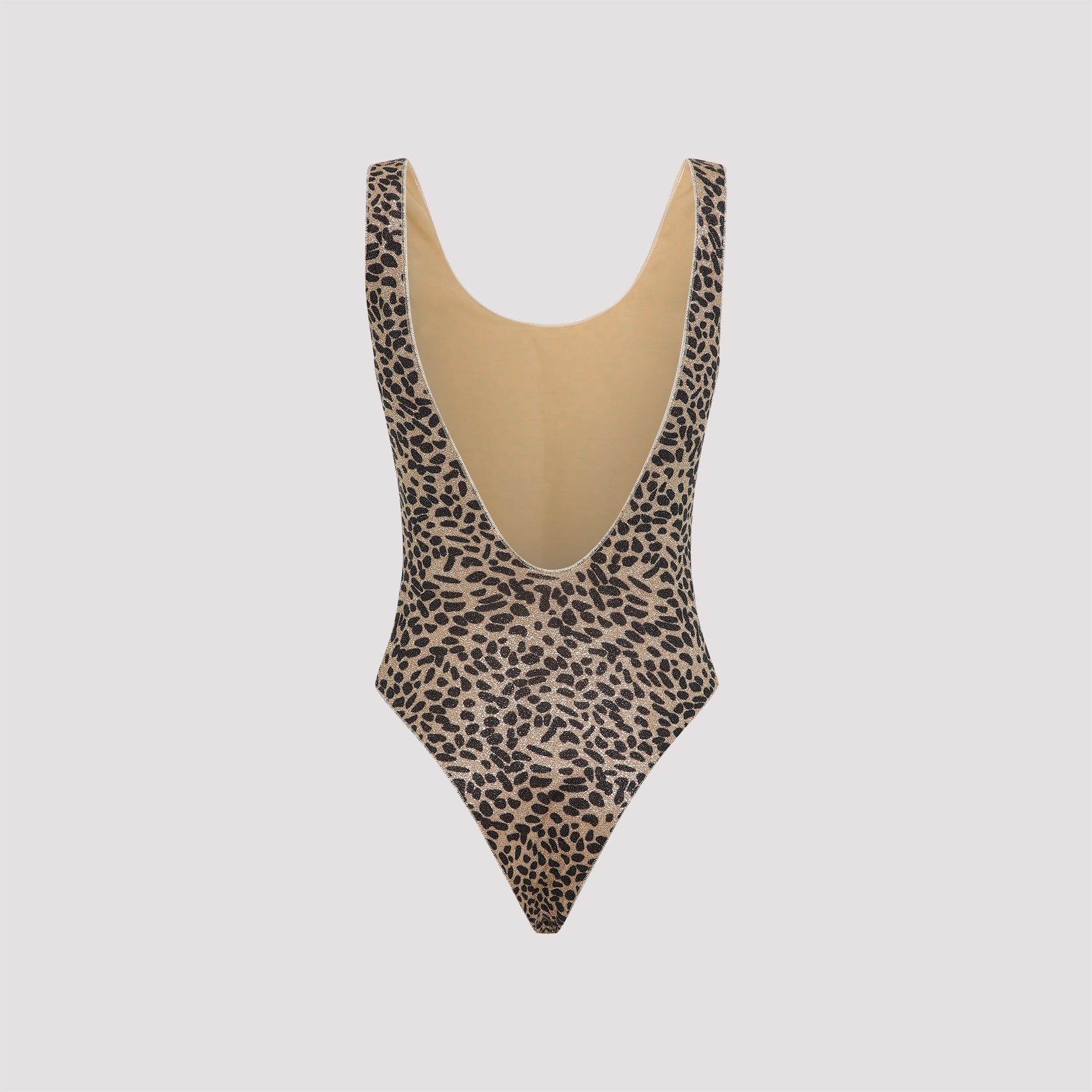 OSEREE SWIMWEAR Sporty One-Piece Animal Print Swimwear - Size S