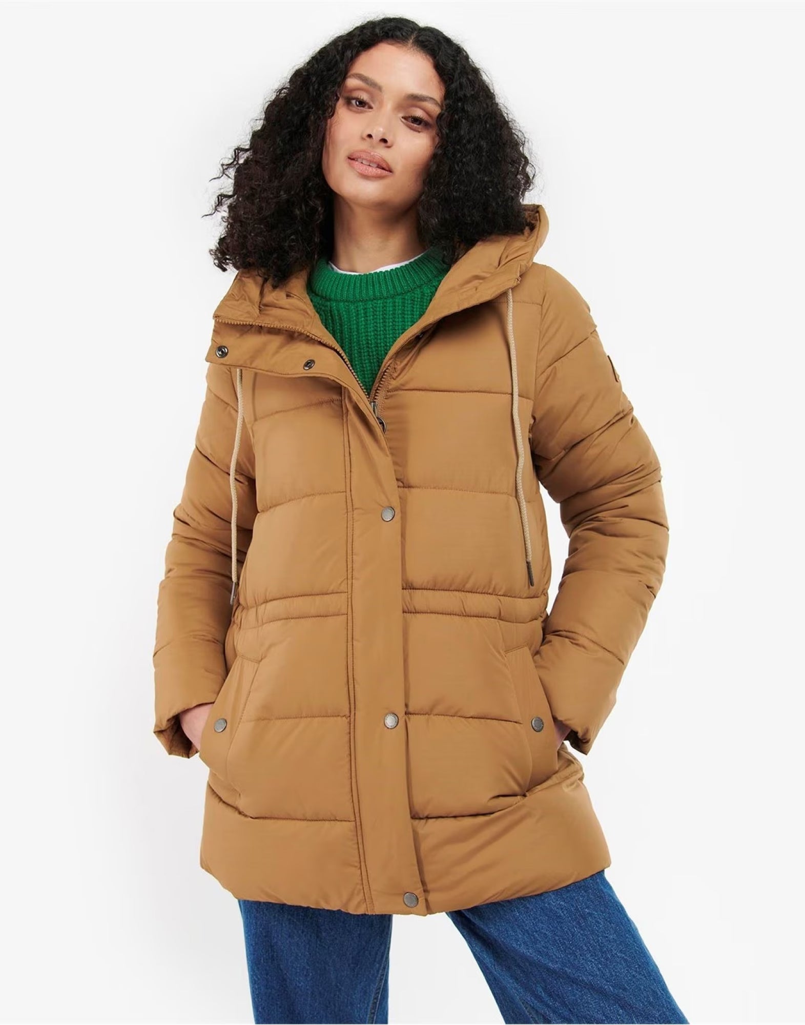 BARBOUR Hooded Baffle Quilted Jacket