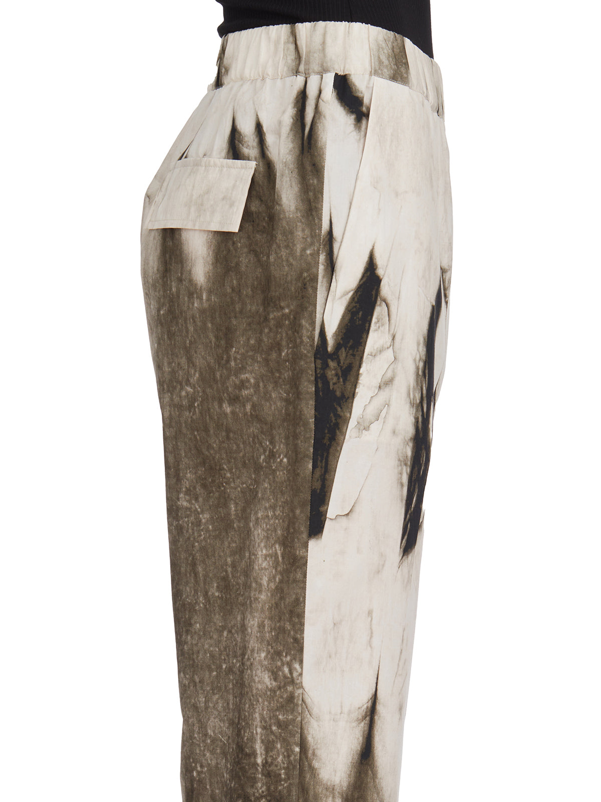 COLLECTION PRIVEE Tie Dye Cotton Trousers for Women