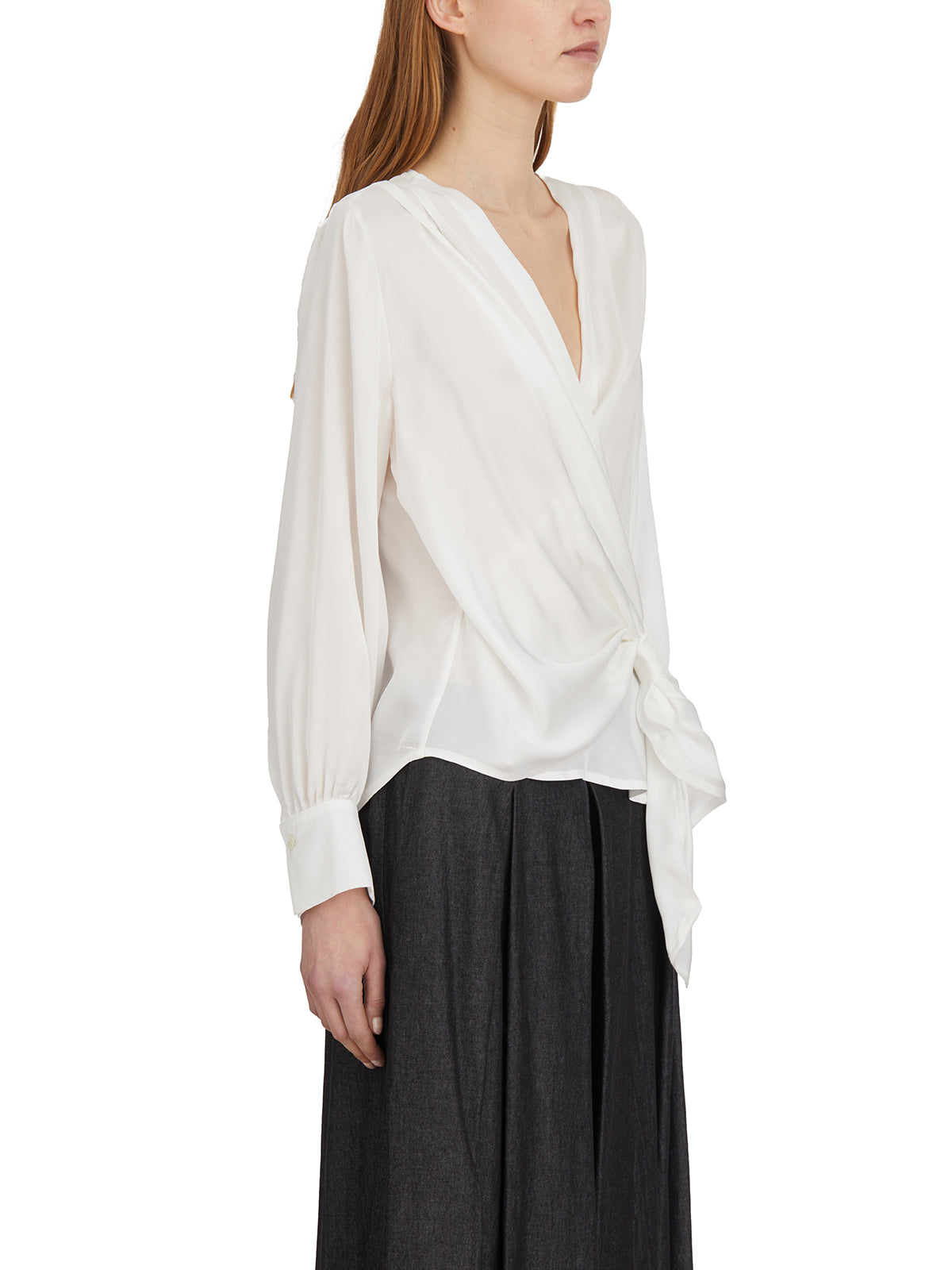 COLLECTION PRIVEE Viscose Mini Blouse for Women - SS25