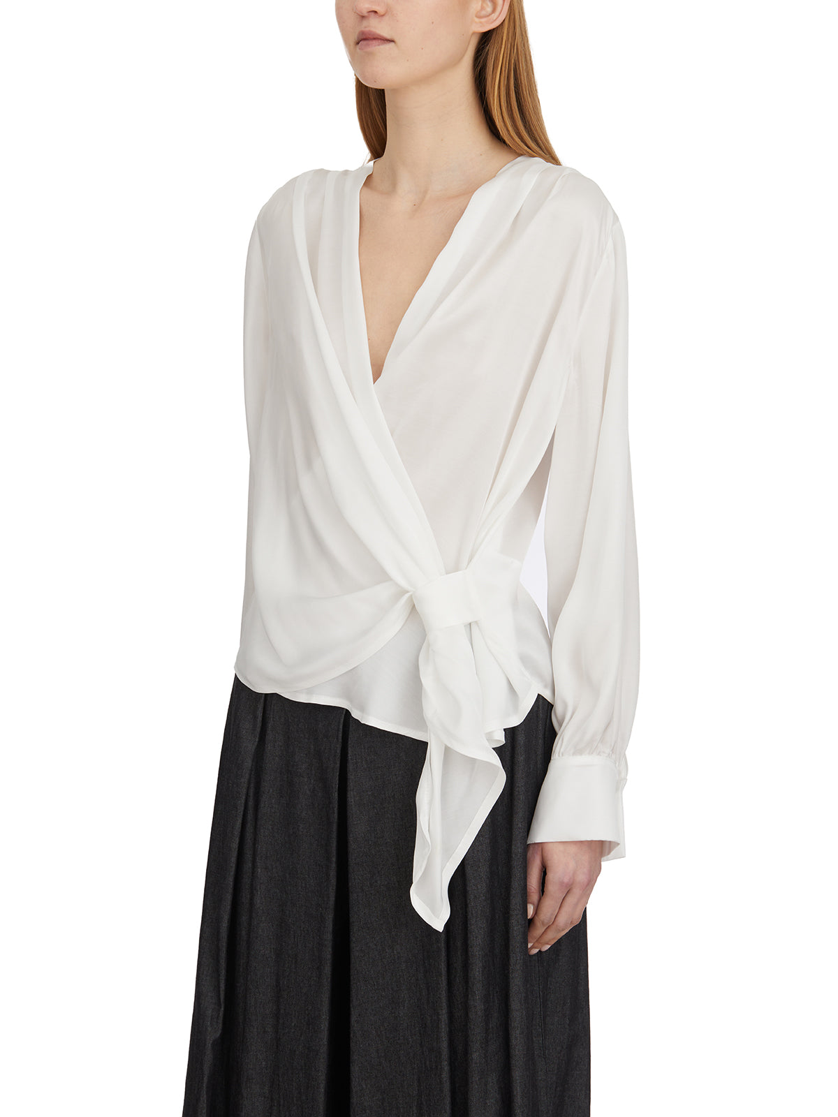 COLLECTION PRIVEE Viscose Mini Blouse for Women - SS25