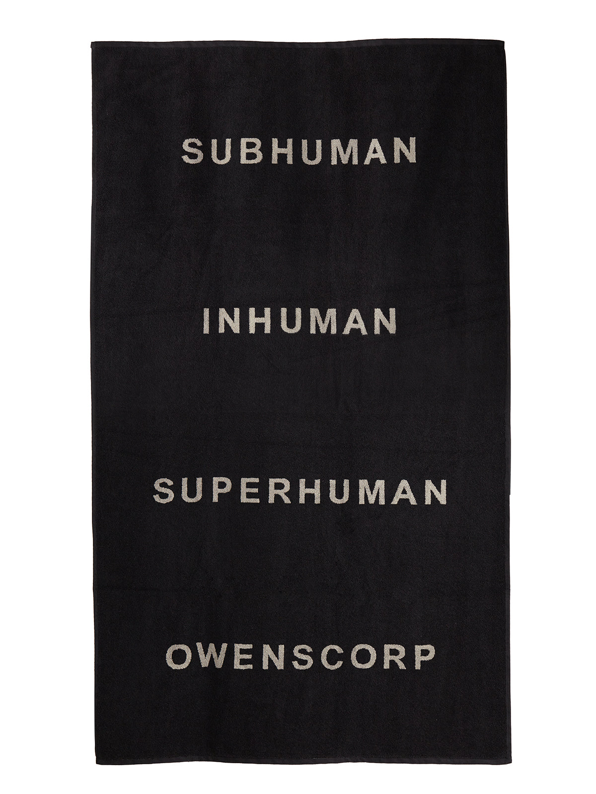 RICK OWENS Towel Beach Mini Pearl