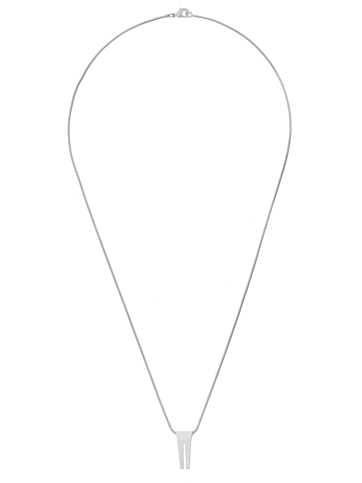 RICK OWENS Mini Open Trunk Charm Necklace