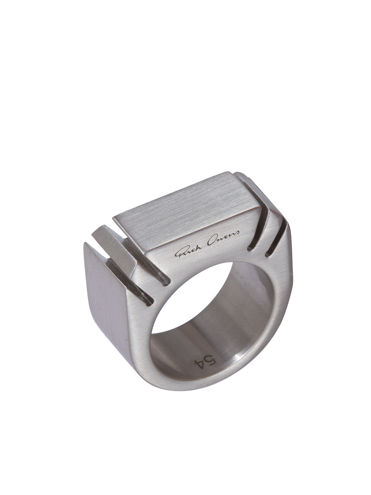 RICK OWENS Beveled Ring - Sizes XS to L