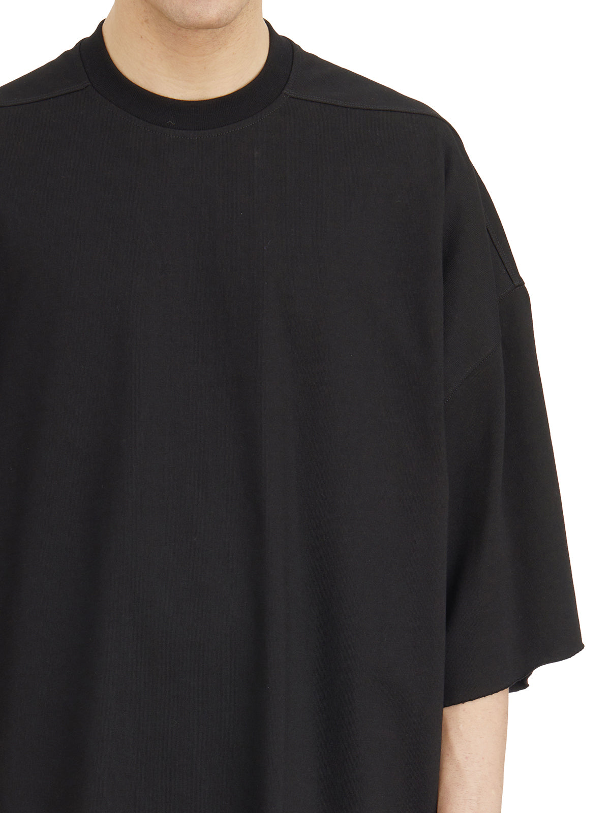 RICK OWENS Oversized Crewneck T-Shirt - Unisex One Size