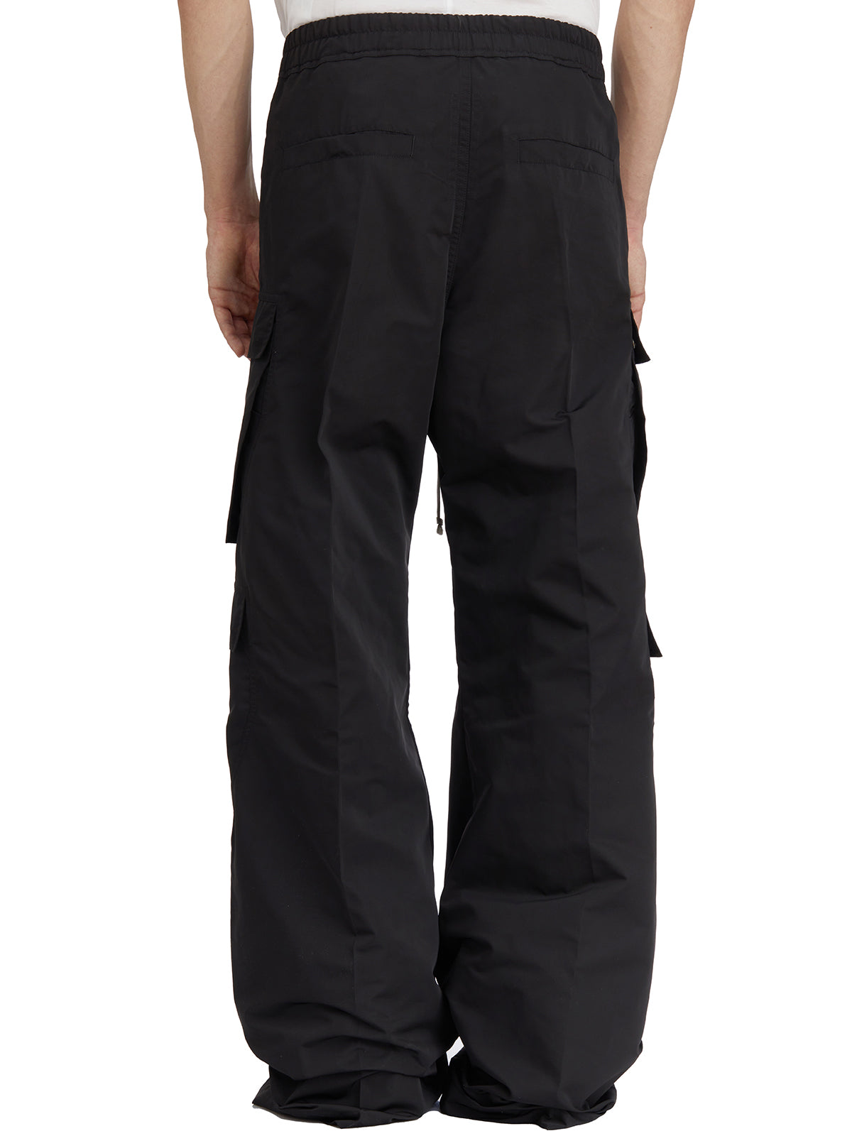 RICK OWENS Wide Leg Cargo Trousers - Size 48