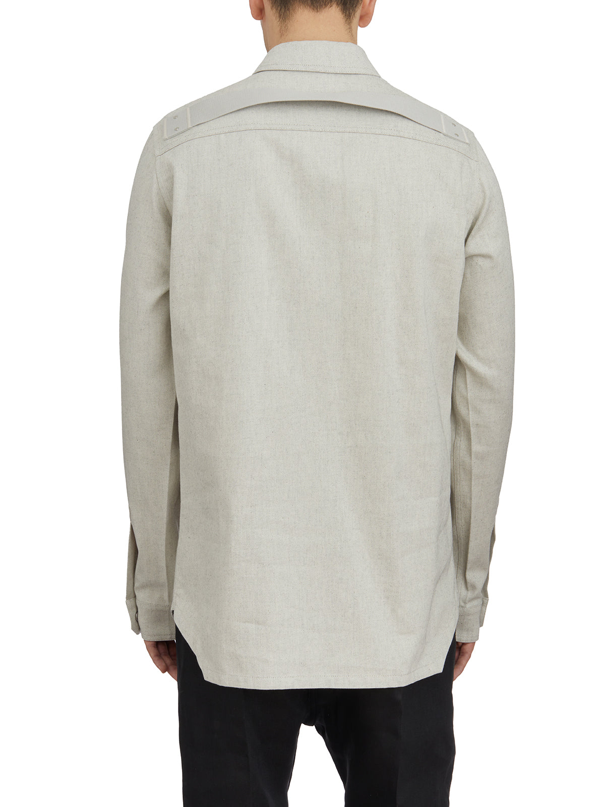 RICK OWENS Shirt Cut Dive Jacket Size 48