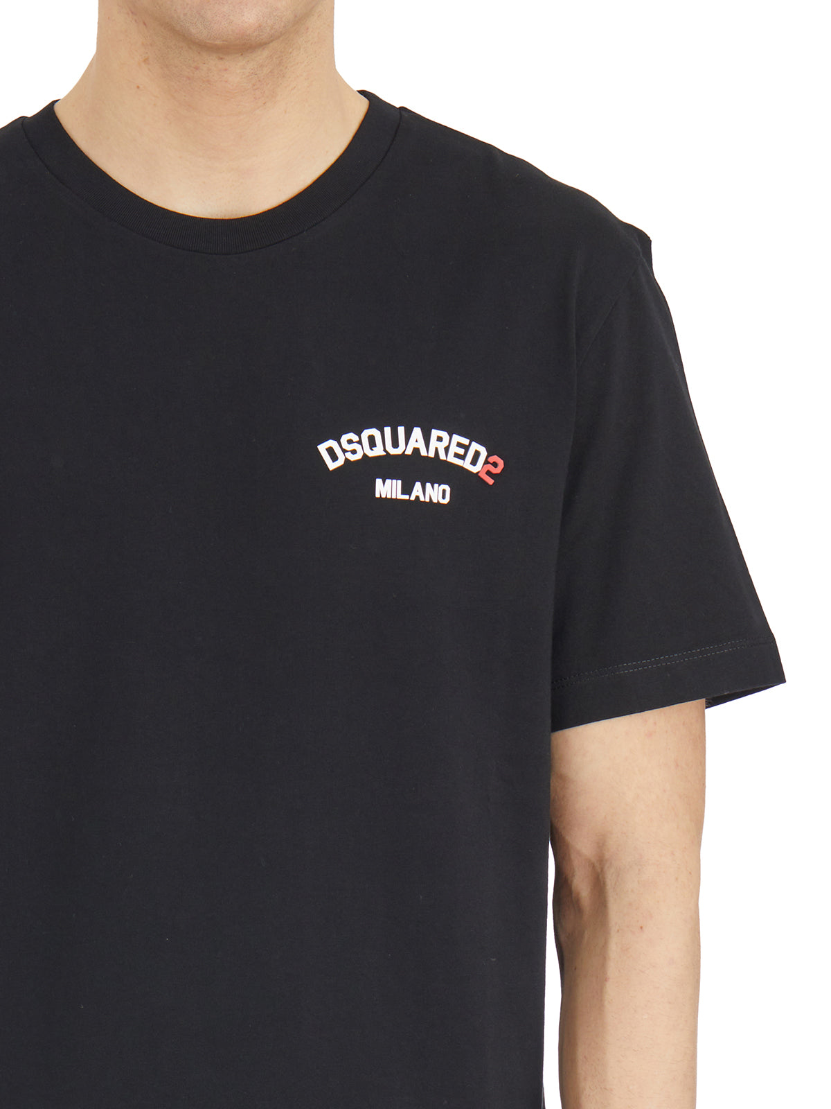 DSQUARED2 Cotton Logo T-Shirt - Size M