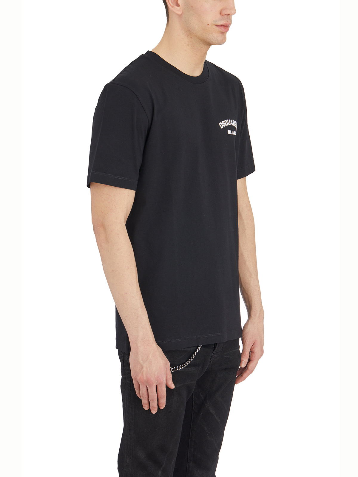 DSQUARED2 Cotton Logo T-Shirt - Size M