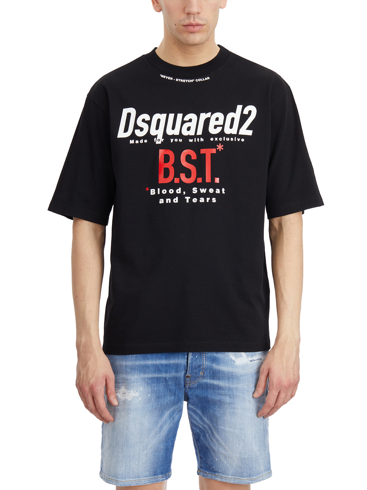 DSQUARED2 Loose Fit Round Neck T-Shirt - Size M