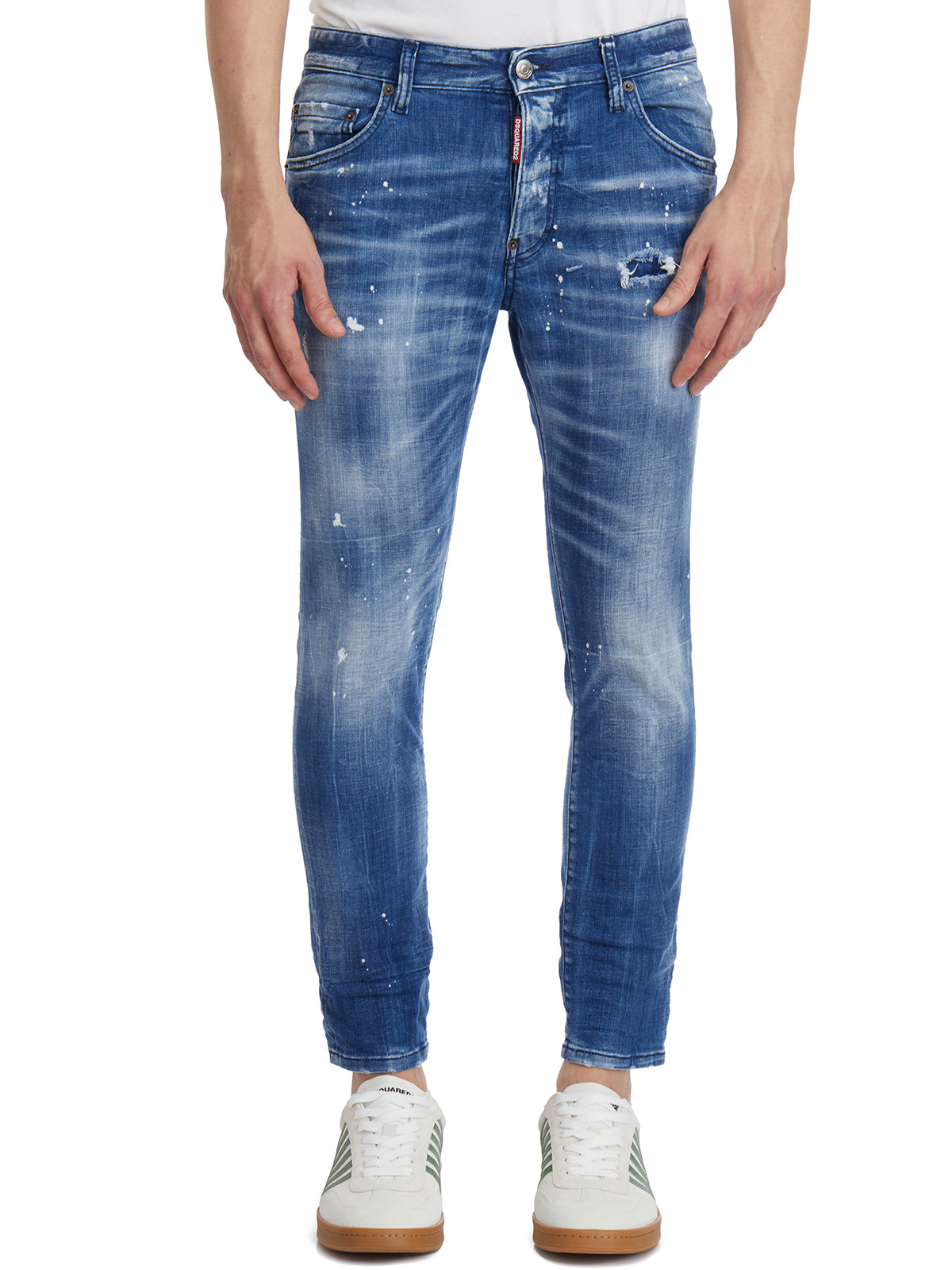 DSQUARED2 Slim Fit Denim Skater Trousers (Size 48)