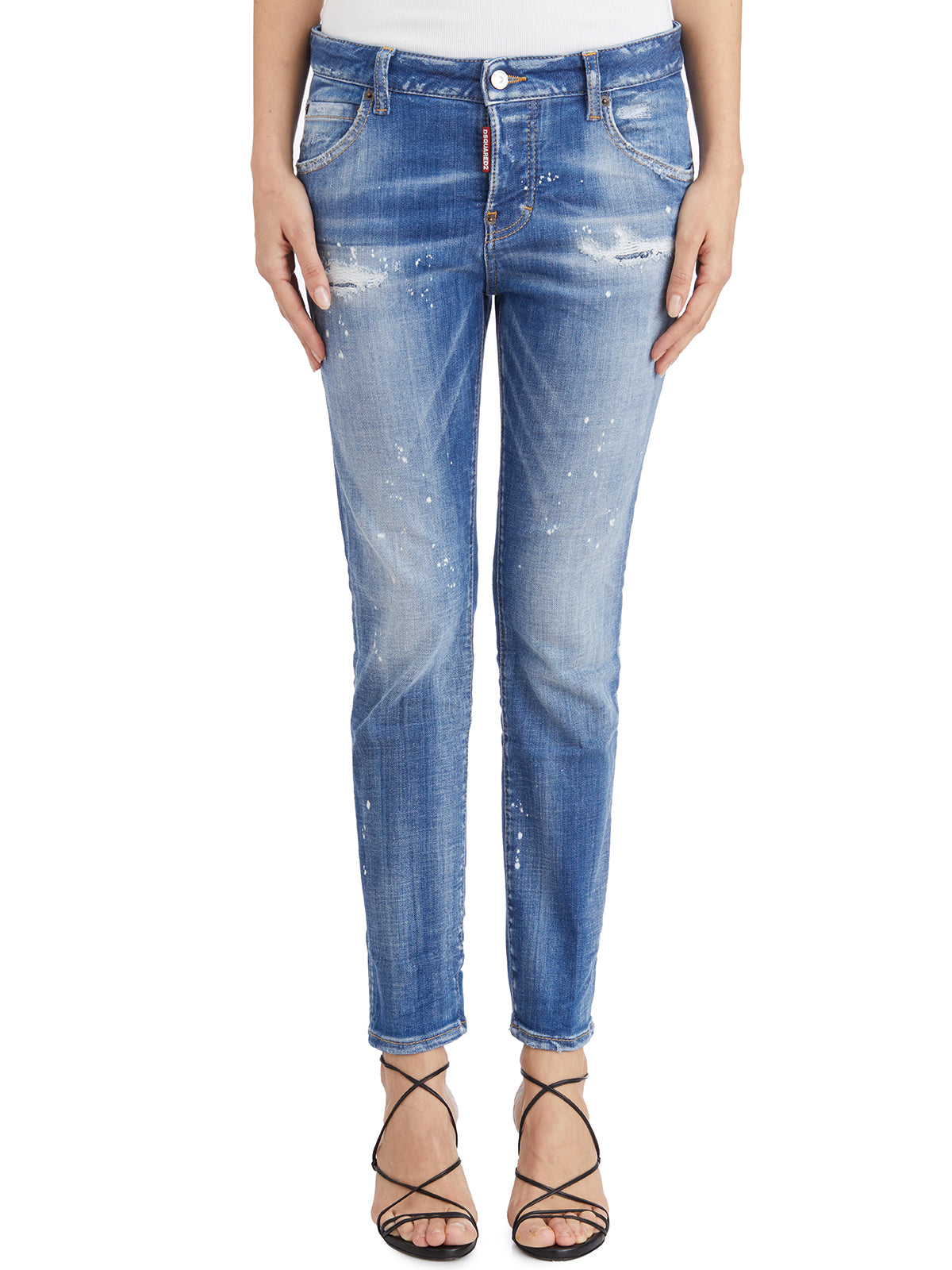 DSQUARED2 Cool Girl Slim Fit Denim Pants - Size 38