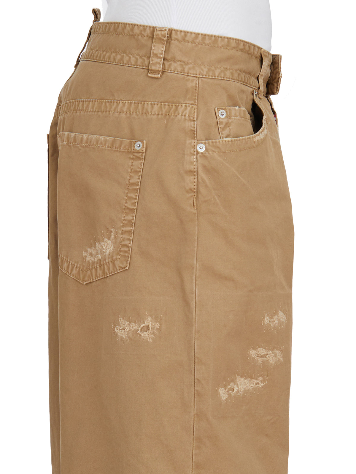 DSQUARED2 Wide Leg Cotton Pants - Size 38