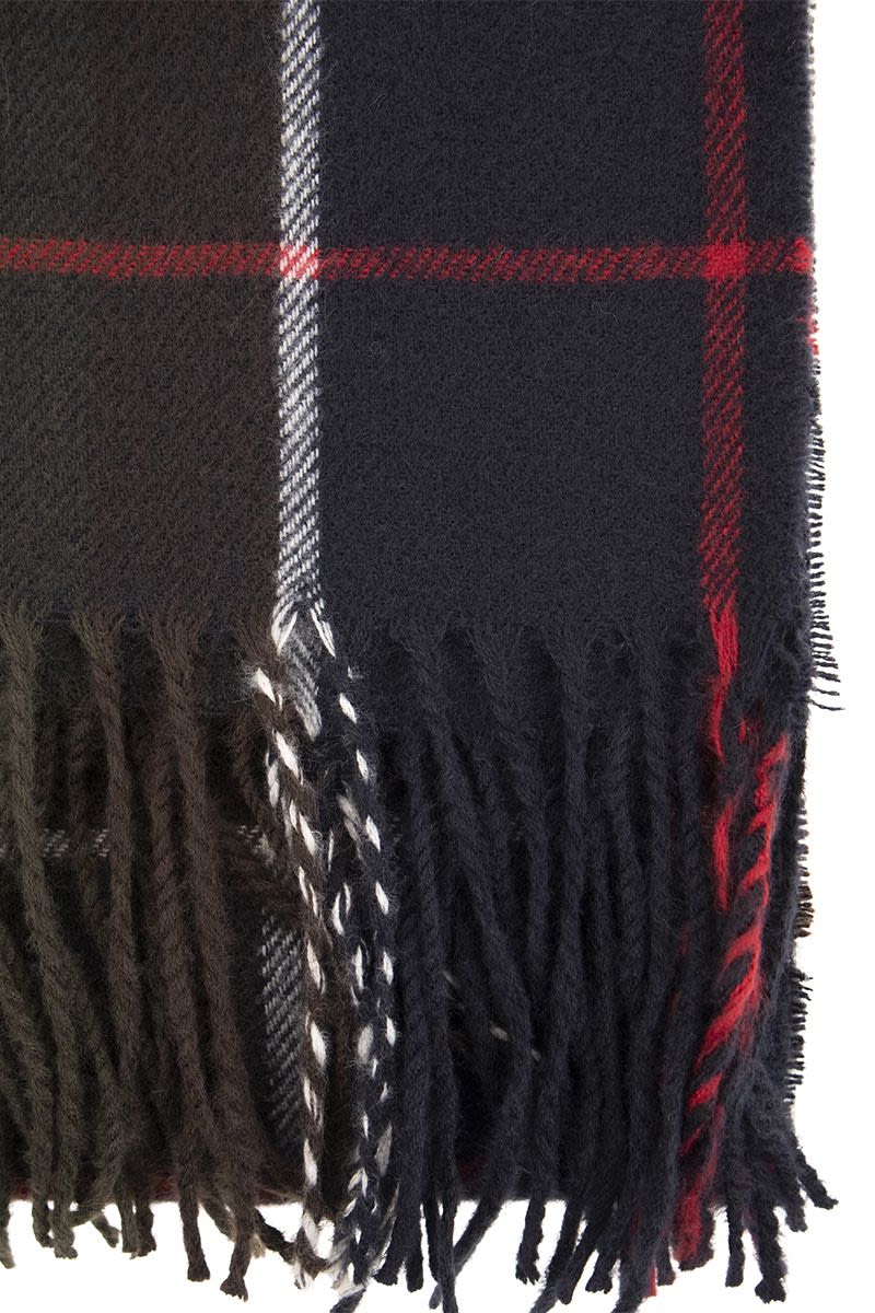 BARBOUR Woven Tartan Scarf - 180 x 60 cm