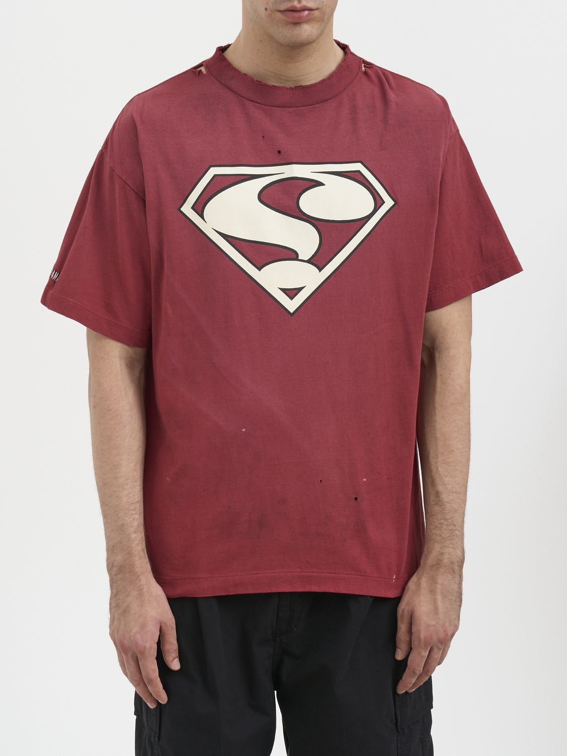 SAINT MXXXXXX Classic Crewneck T-Shirt - Size L