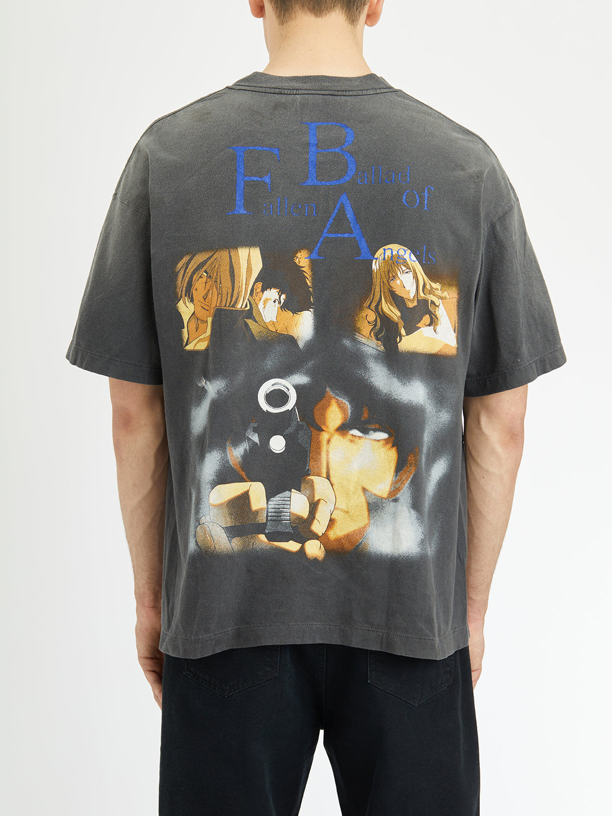 SAINT MXXXXXX Men's Cowboy Cotton T-Shirt - Size L