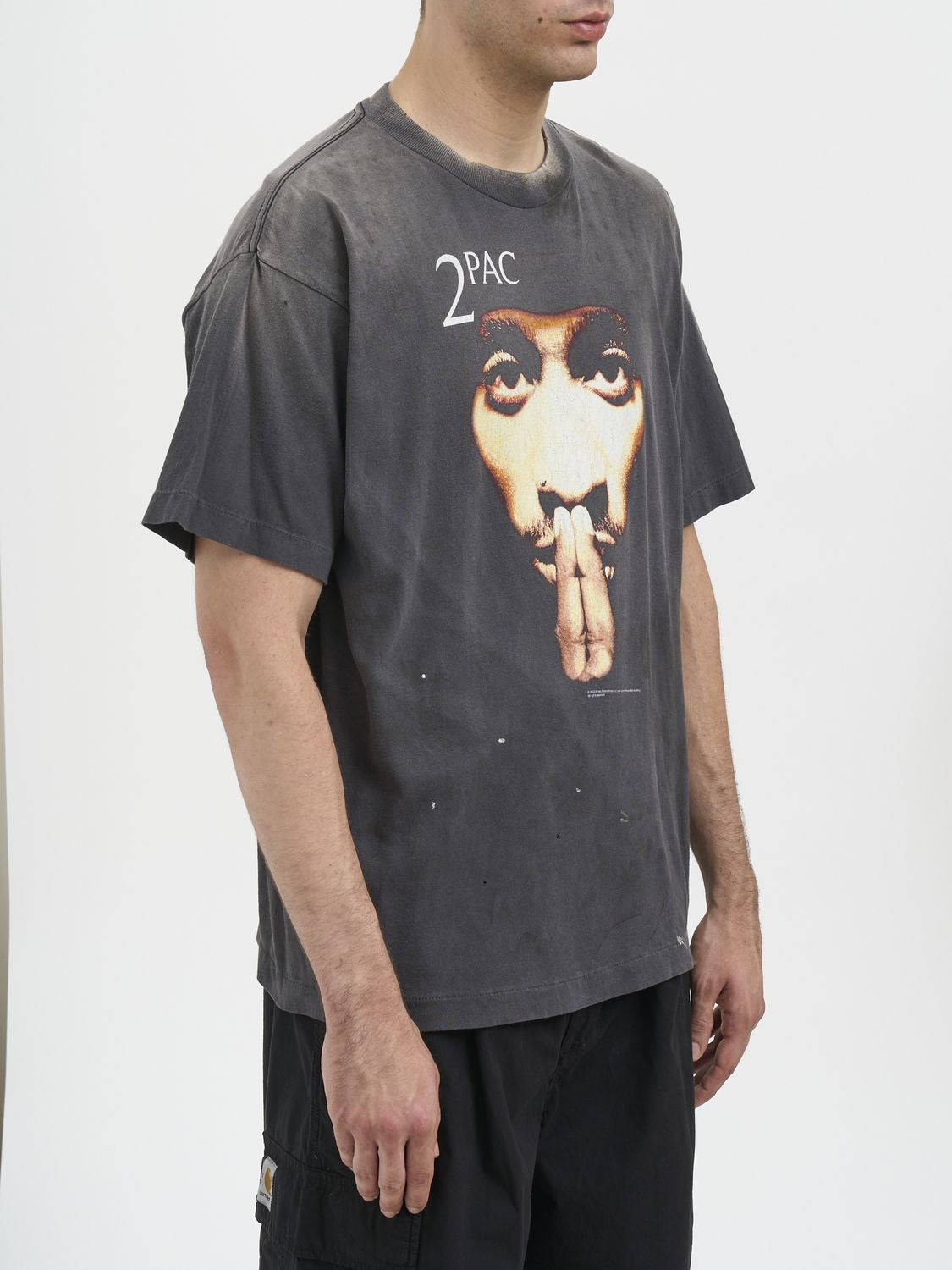 SAINT MXXXXXX Men's Graphic T-Shirt - Size L