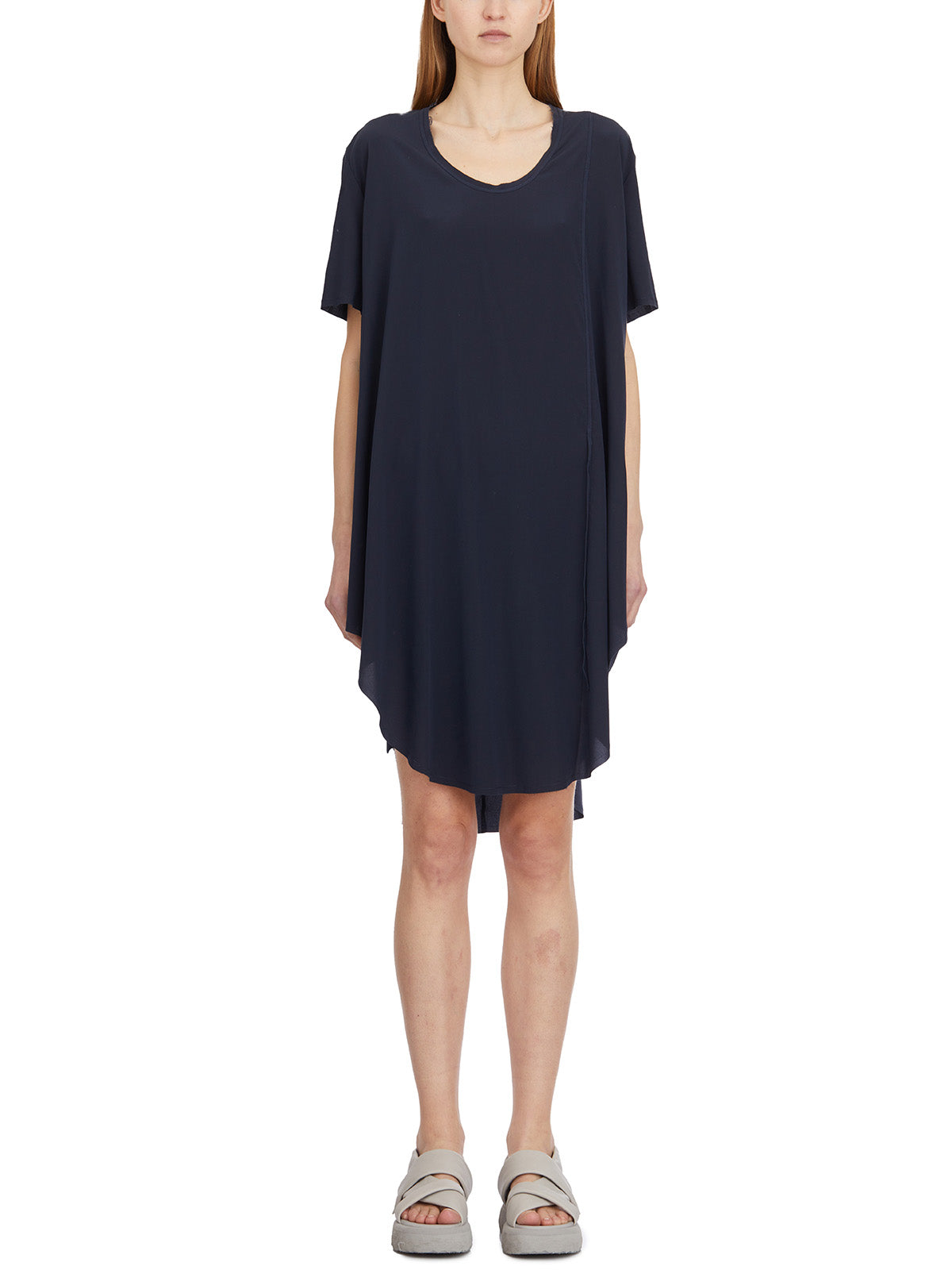 SERIENUMERICA Elegant Short Sleeve Silk Shirt - Size 42