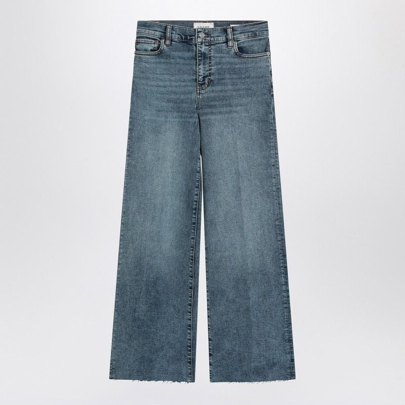 FRAME High-Waisted Super Stretch Denim Jeans