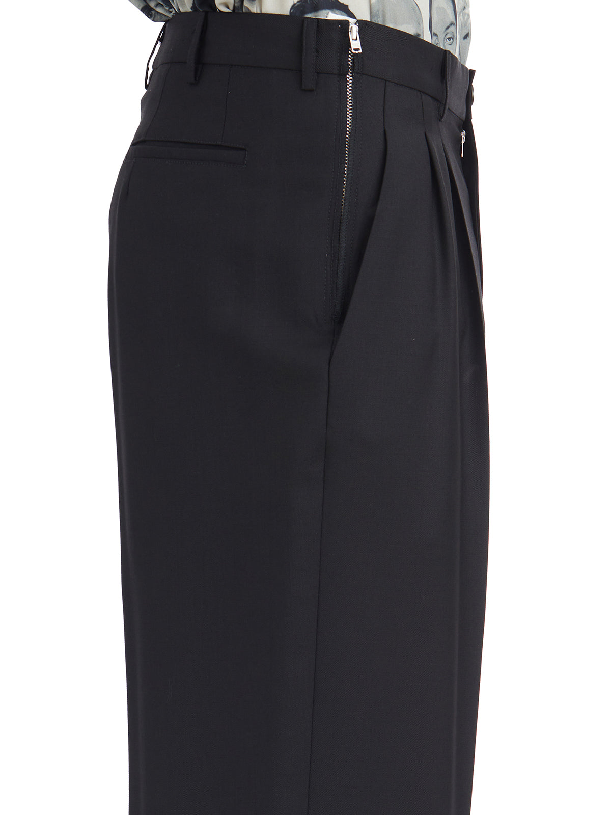 MAGLIANO Signature Double Pleats Trousers - Size M