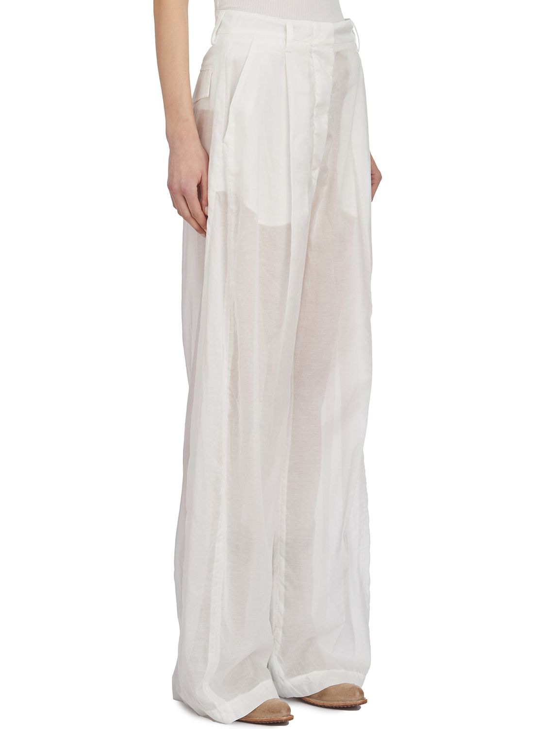 THE LATEST Latest Cotton and Tencel Trousers - Size 40