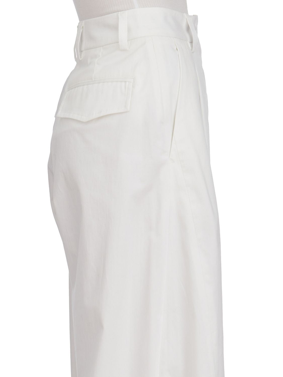 THE LATEST Wide-Leg Poplin Trousers for Women - Size 40