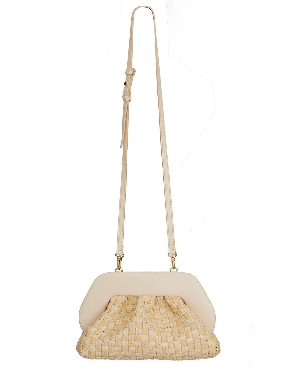 THEMOIRè Micro Woven Straw Handbag