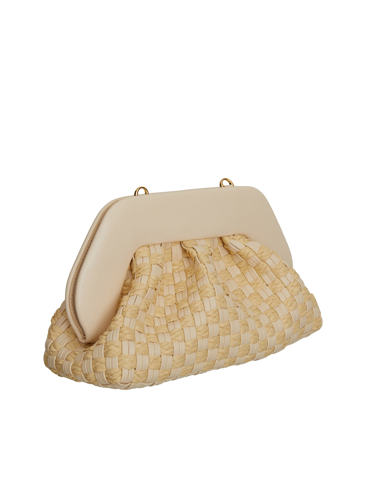 THEMOIRè Micro Woven Straw Handbag