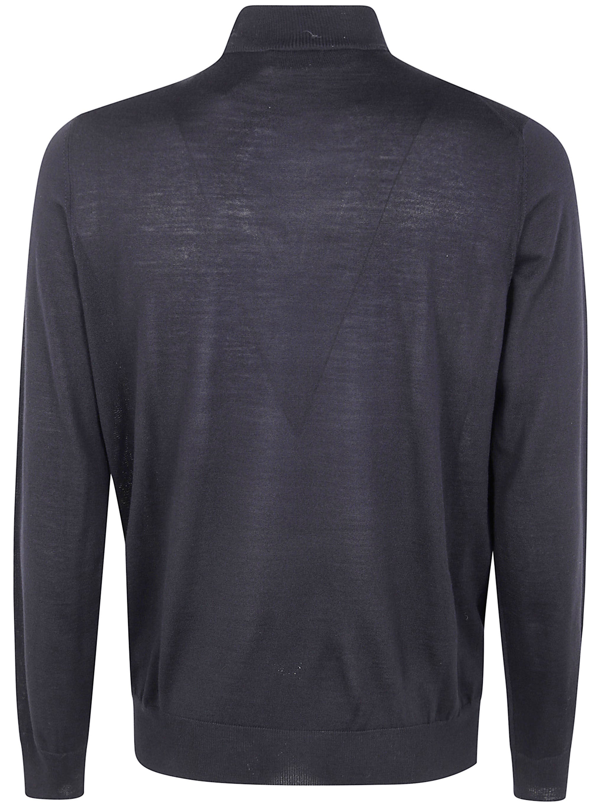 FILIPPO DE LAURENTIIS Men's Mock Turtle Neck Sweater