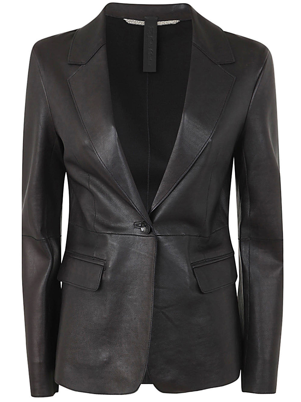 THE JACKIE LEATHERS Women's Mini Leather Blazer