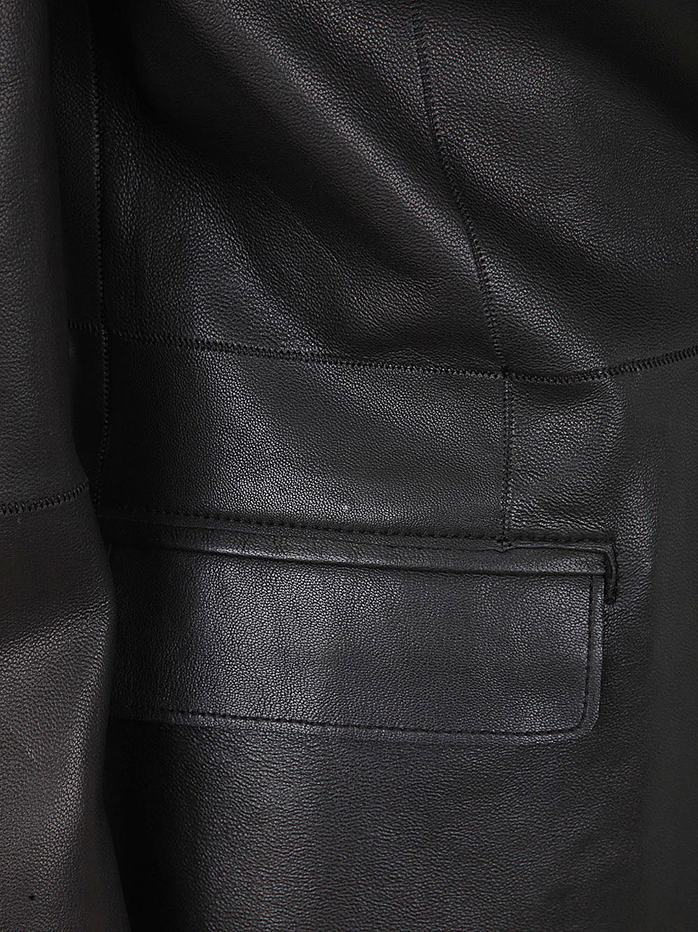 THE JACKIE LEATHERS Women's Mini Leather Blazer