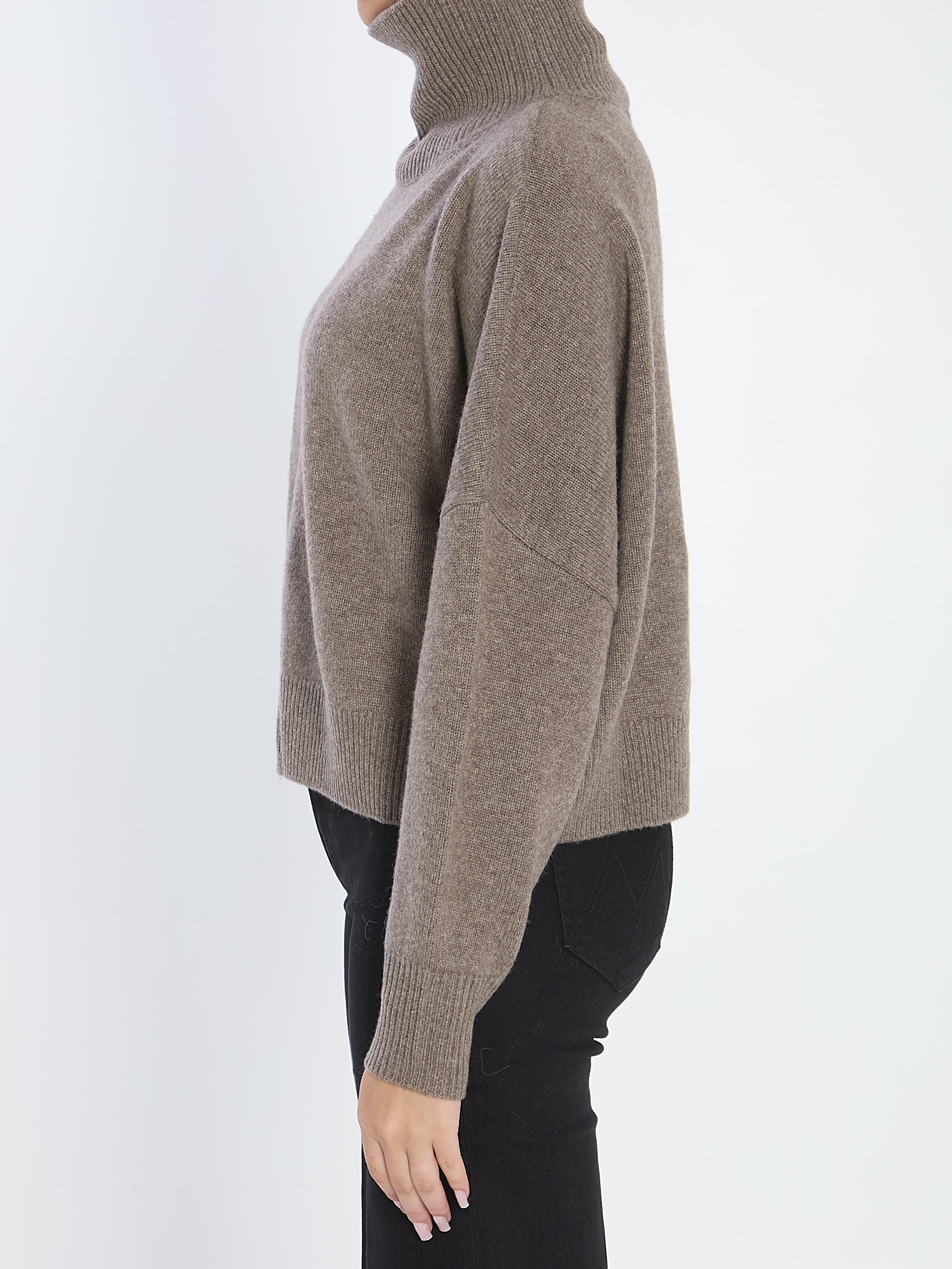 LOULOU DE SAISON Cropped Turtleneck Sweater - Women's XS