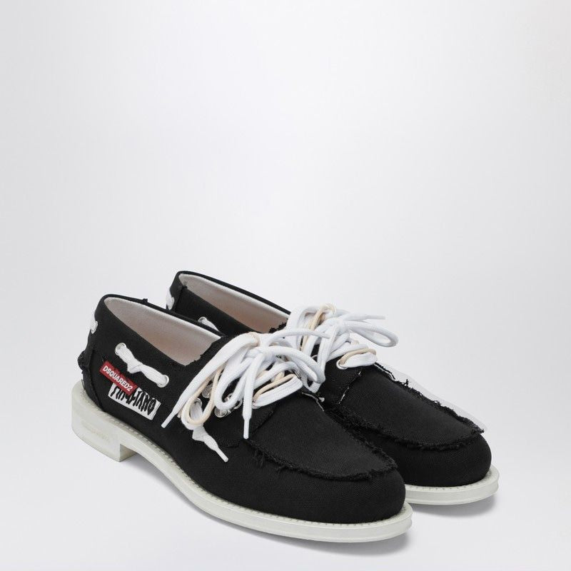 DSQUARED2 Men's Fabric Boat Shoes - Magliano Capsule