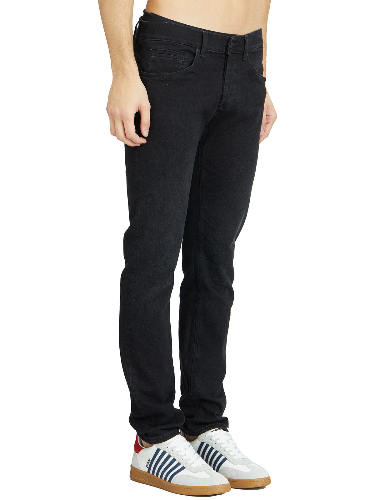 DONDUP Slim Fit Stretch Cotton Pants - Size 31